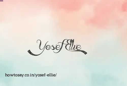 Yosef Ellie