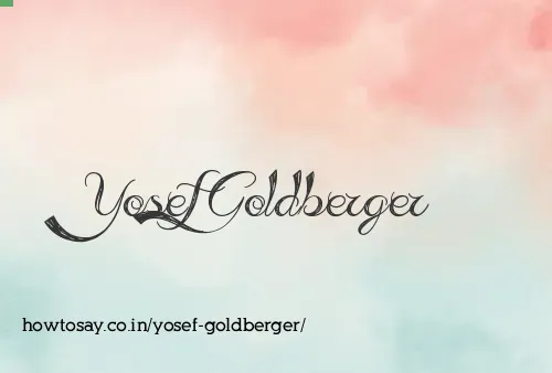 Yosef Goldberger