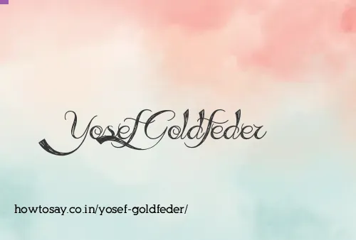 Yosef Goldfeder