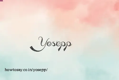 Yosepp