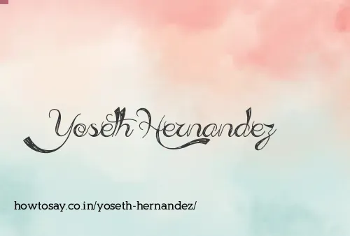 Yoseth Hernandez