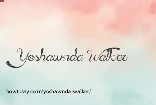 Yoshawnda Walker