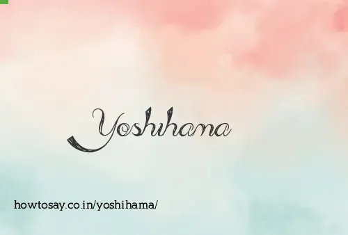Yoshihama