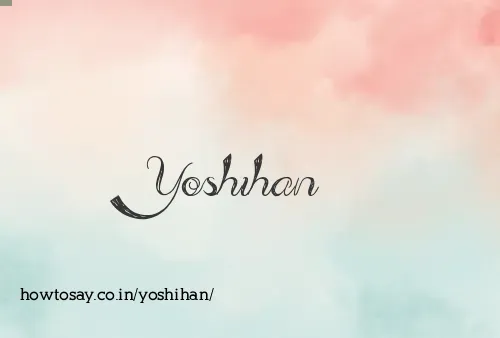 Yoshihan