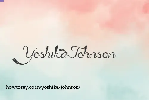 Yoshika Johnson