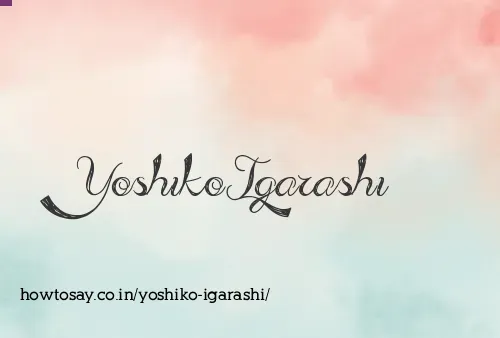 Yoshiko Igarashi