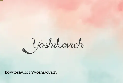 Yoshikovich