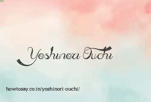 Yoshinori Ouchi