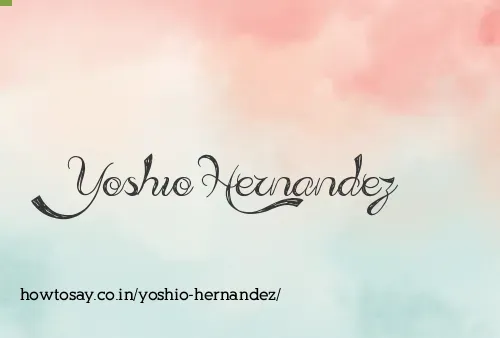 Yoshio Hernandez