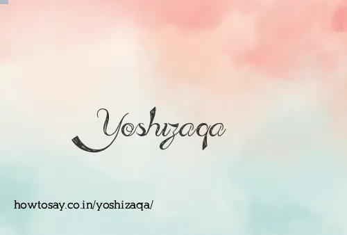 Yoshizaqa