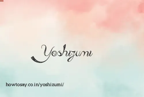 Yoshizumi