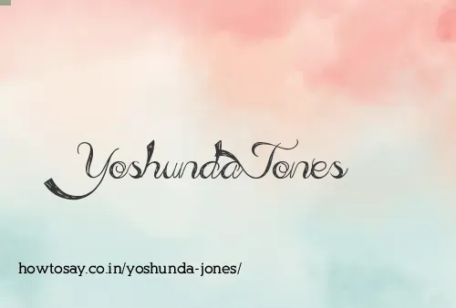 Yoshunda Jones