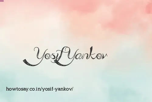 Yosif Yankov