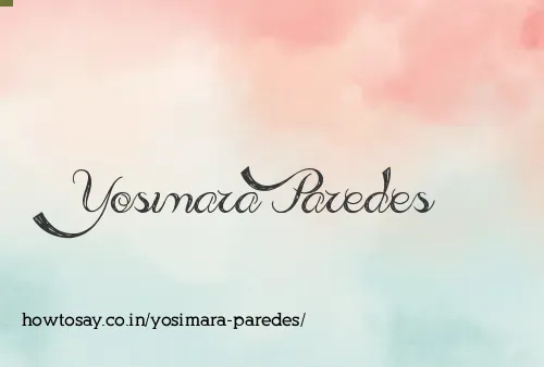 Yosimara Paredes