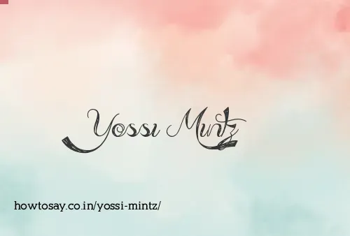 Yossi Mintz