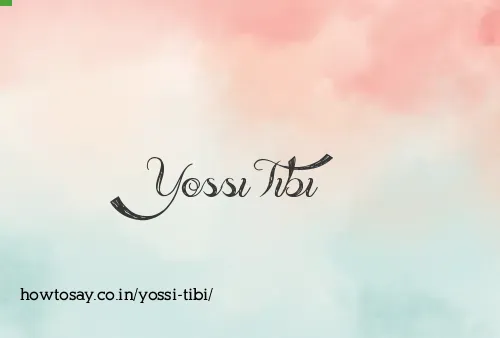 Yossi Tibi