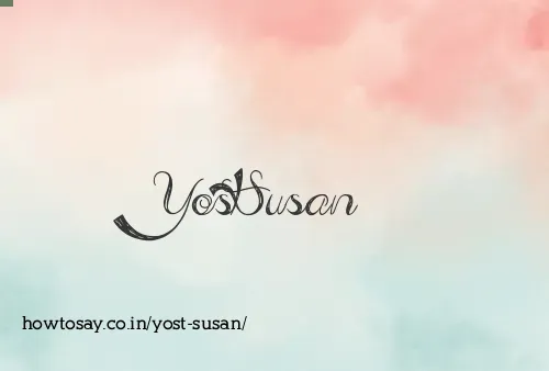 Yost Susan