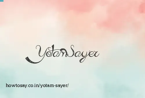 Yotam Sayer