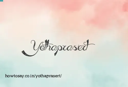 Yothaprasert