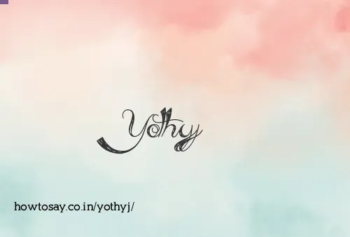 Yothyj