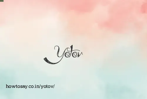 Yotov