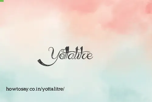 Yottalitre