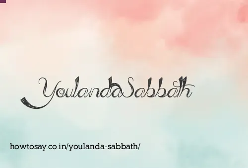 Youlanda Sabbath