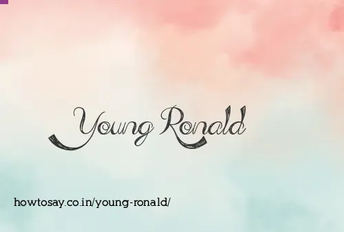 Young Ronald
