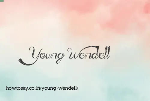 Young Wendell