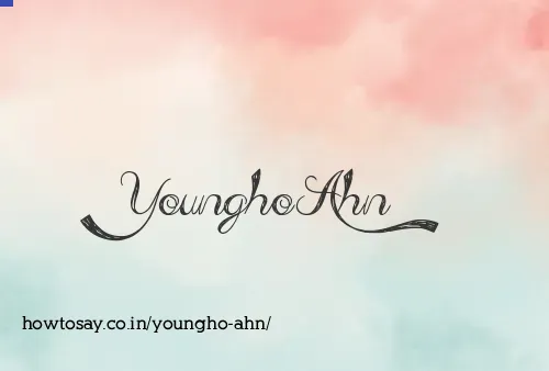 Youngho Ahn
