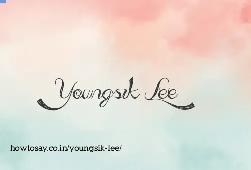 Youngsik Lee
