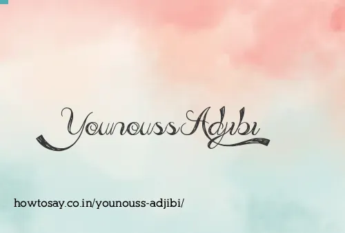 Younouss Adjibi