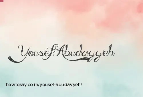 Yousef Abudayyeh