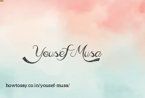 Yousef Musa