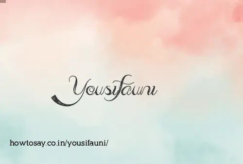 Yousifauni