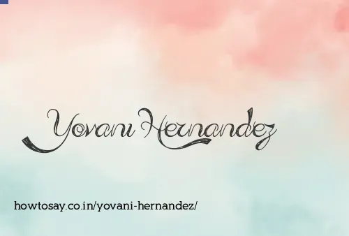 Yovani Hernandez