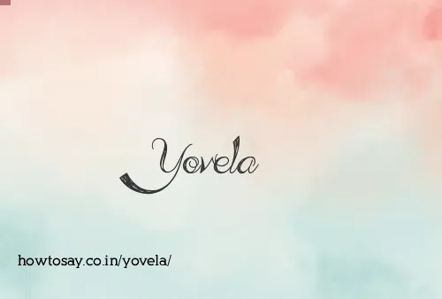 Yovela