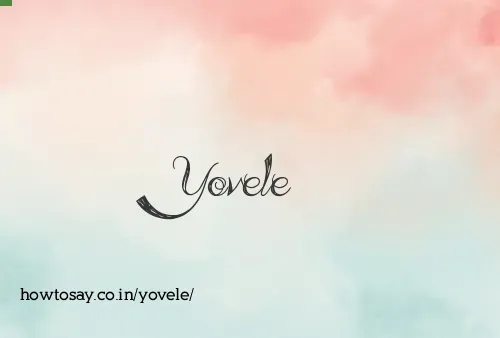 Yovele
