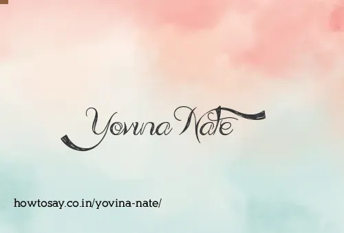 Yovina Nate