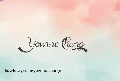 Yovnne Chung
