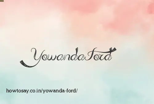 Yowanda Ford