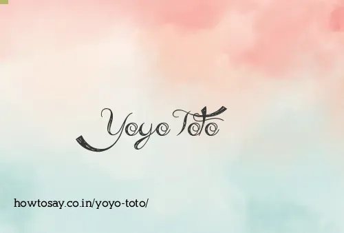 Yoyo Toto