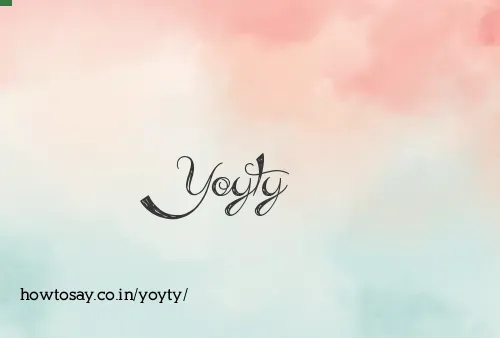 Yoyty