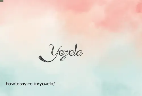 Yozela