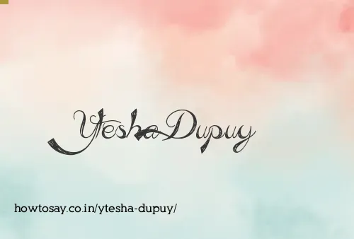 Ytesha Dupuy