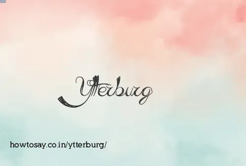Ytterburg
