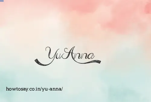 Yu Anna