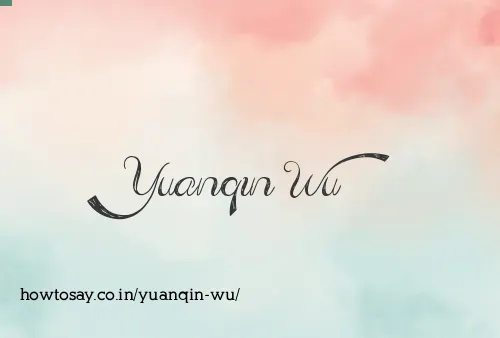 Yuanqin Wu