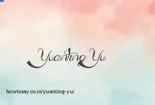 Yuanting Yu