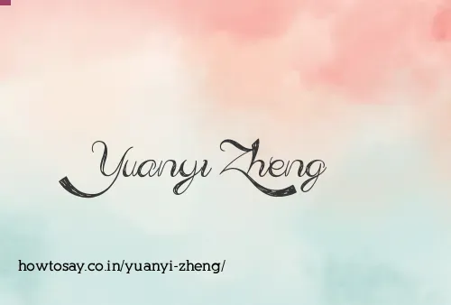 Yuanyi Zheng